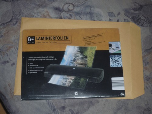 Laminierfolien 40stück ovp - laminierfolien,