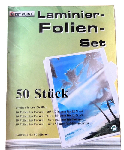 Laminier folien set best - set,,
