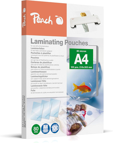 Peach laminierfolien mic - a4-80,