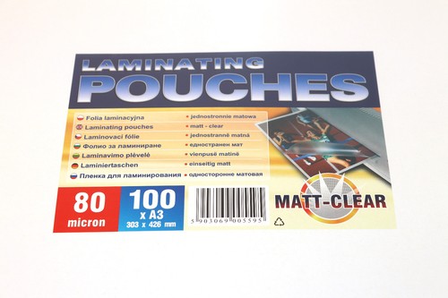 100 matte laminierfolien - matte,