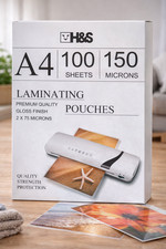 H&S Laminierfolien A4 100