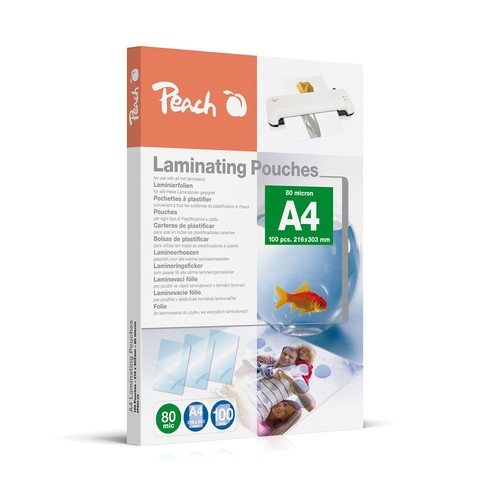 Peach laminierfolien 100 - a4,