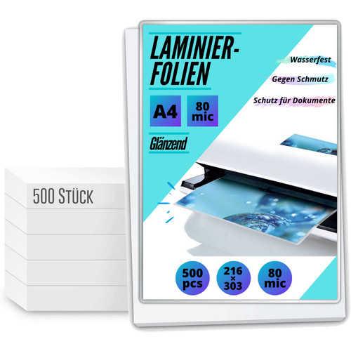 500 laminierfolien - 500,